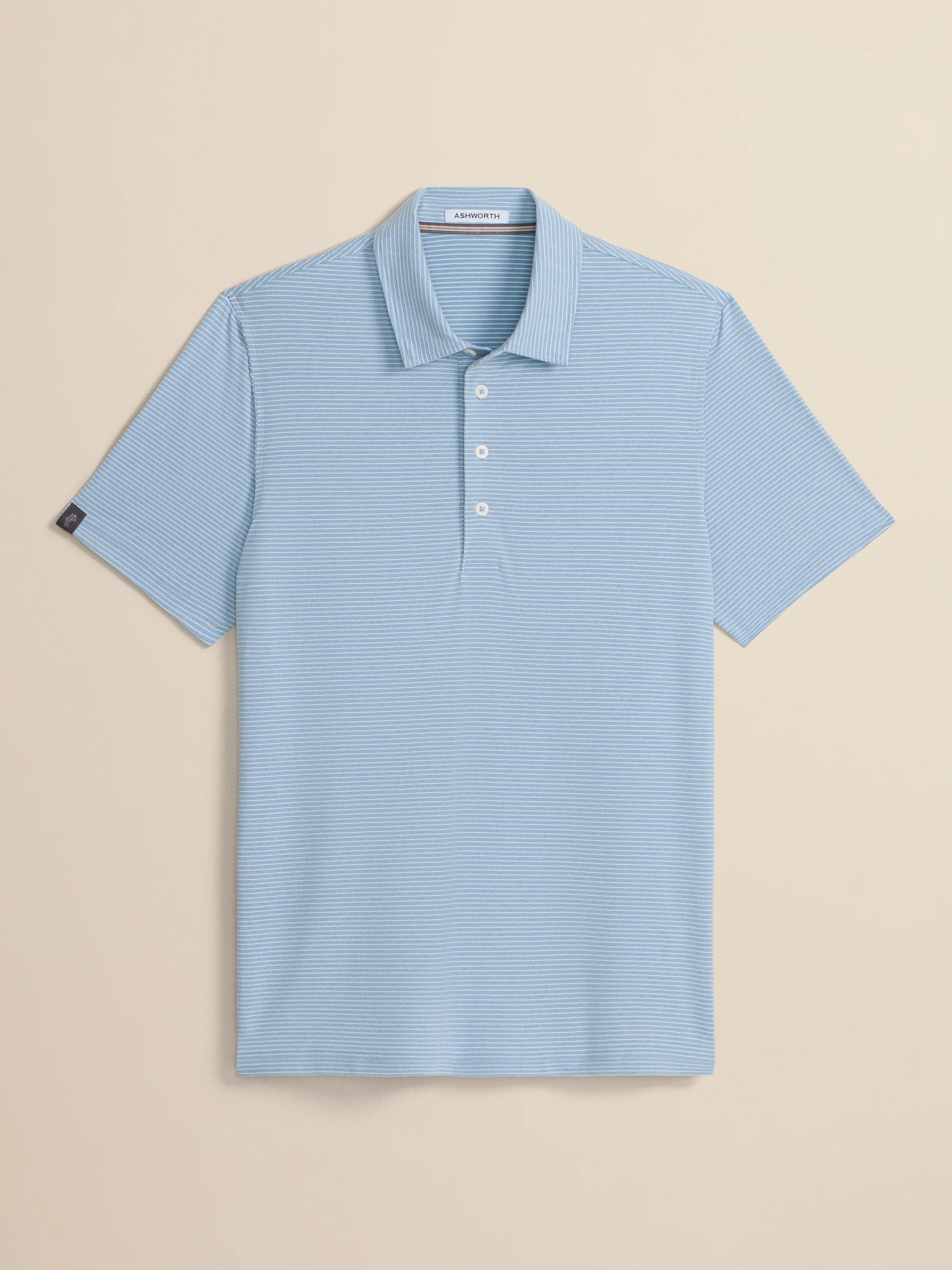Sand Stripe Polo