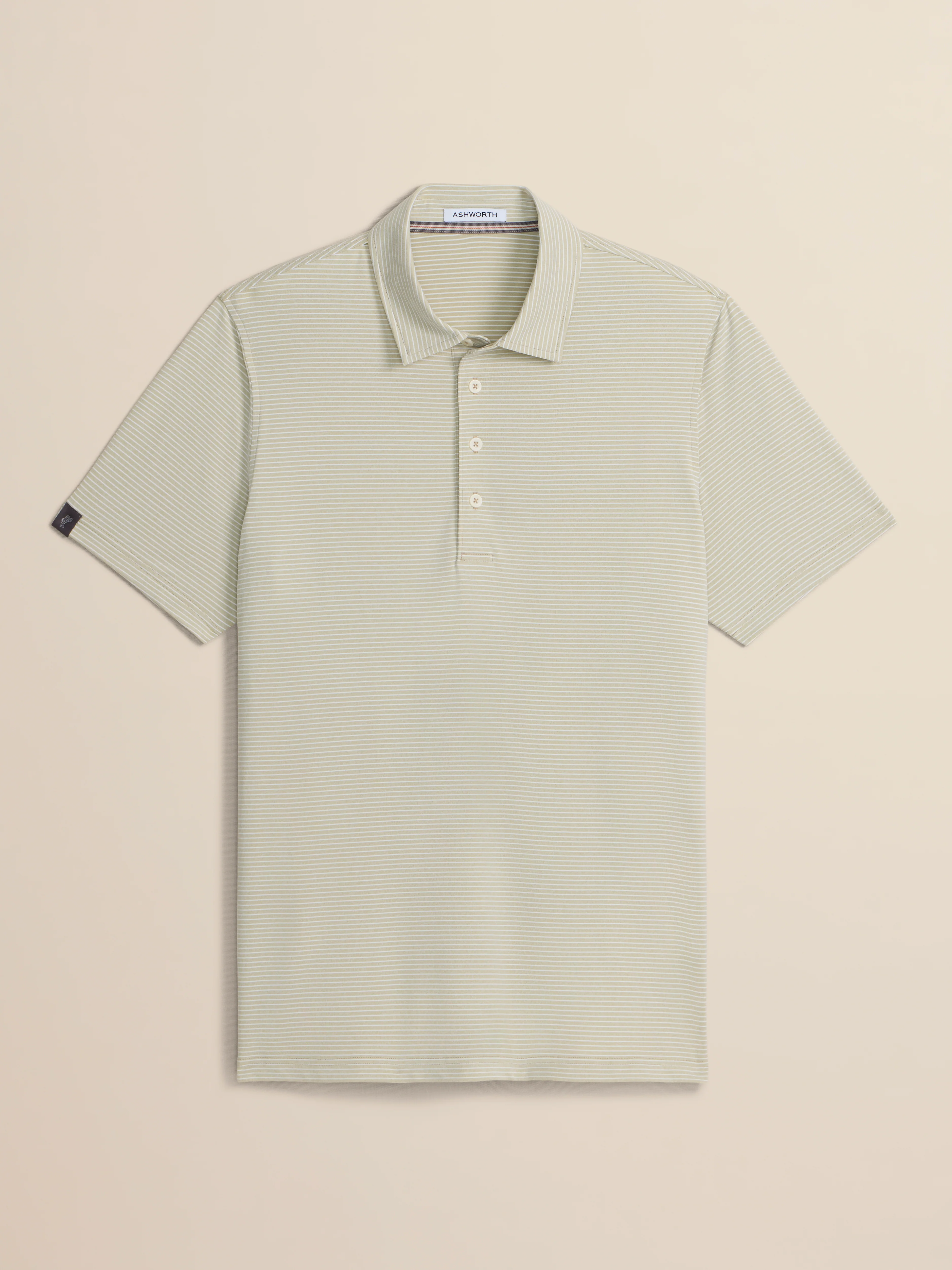 Sand Stripe Polo
